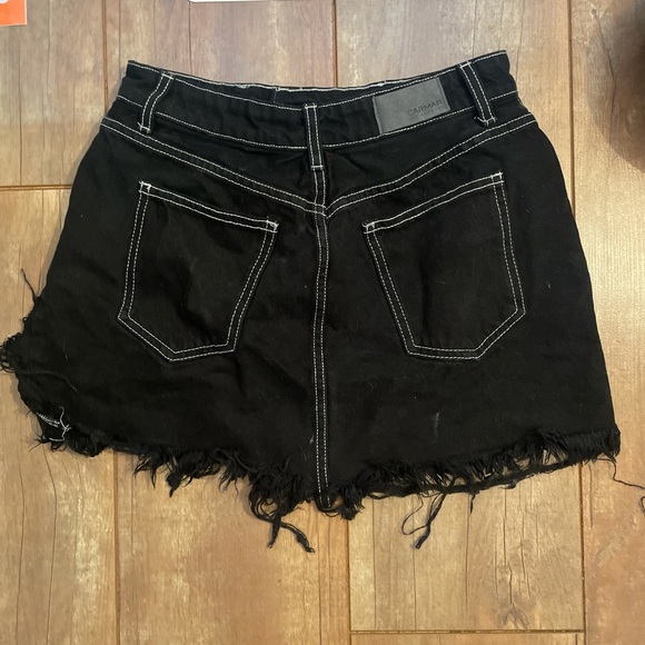 Grunge distressed skirt - Picture 2 of 3